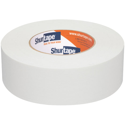 Shurtape P 628 Professional Grade - Gaffer's Tape - 48 mm W X 50 m L - White