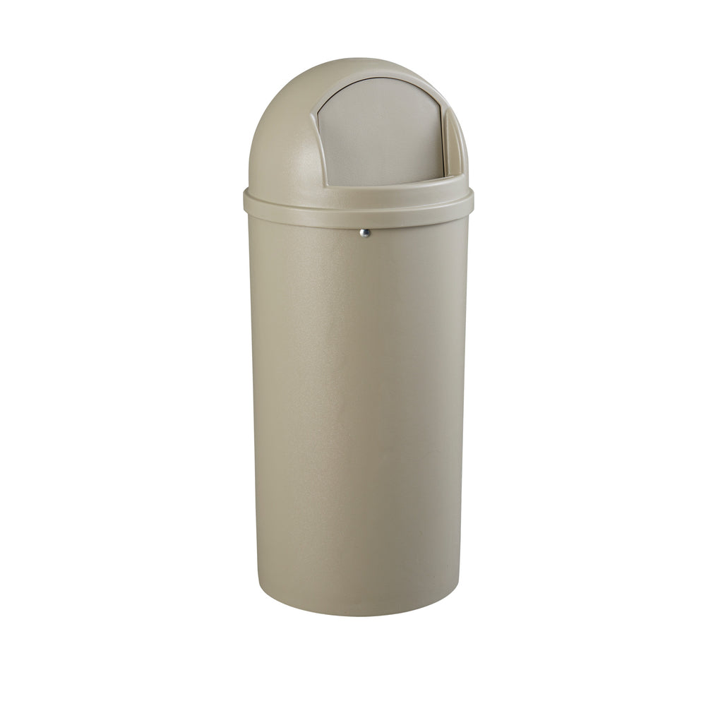 Conteneur Rubbermaid Marshall sans doublure - 15 gallons/57 litres - Beige