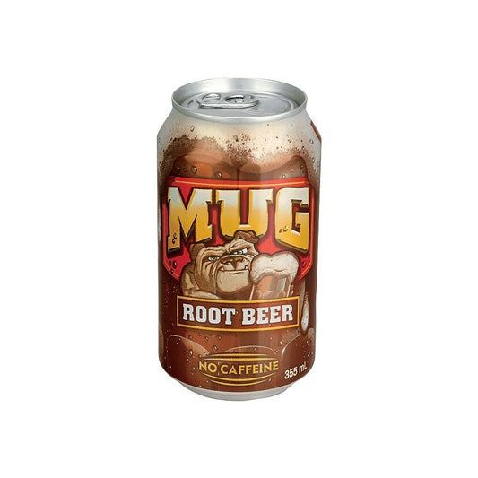 Mug Root Beer, 355 mL Cans, 12-Pack