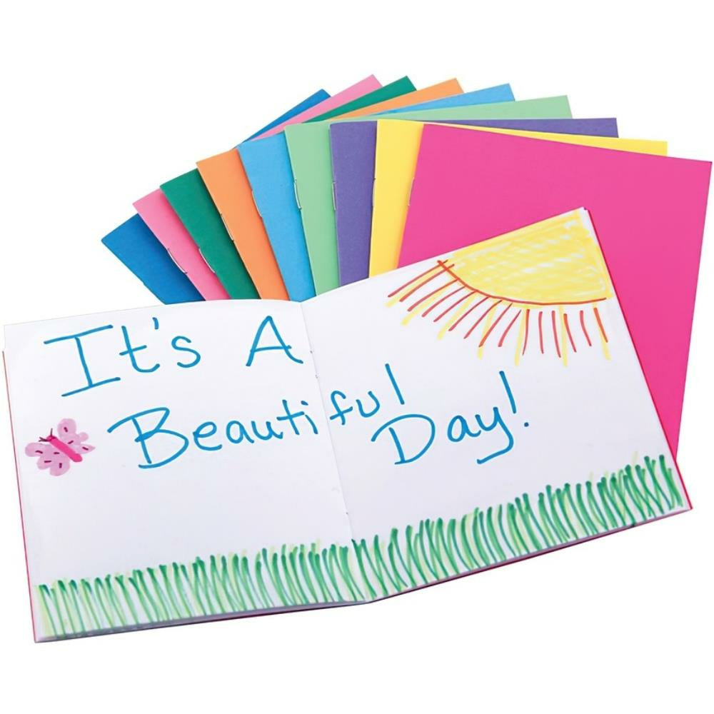 Hygloss Bright Blank Books - 10 Pack