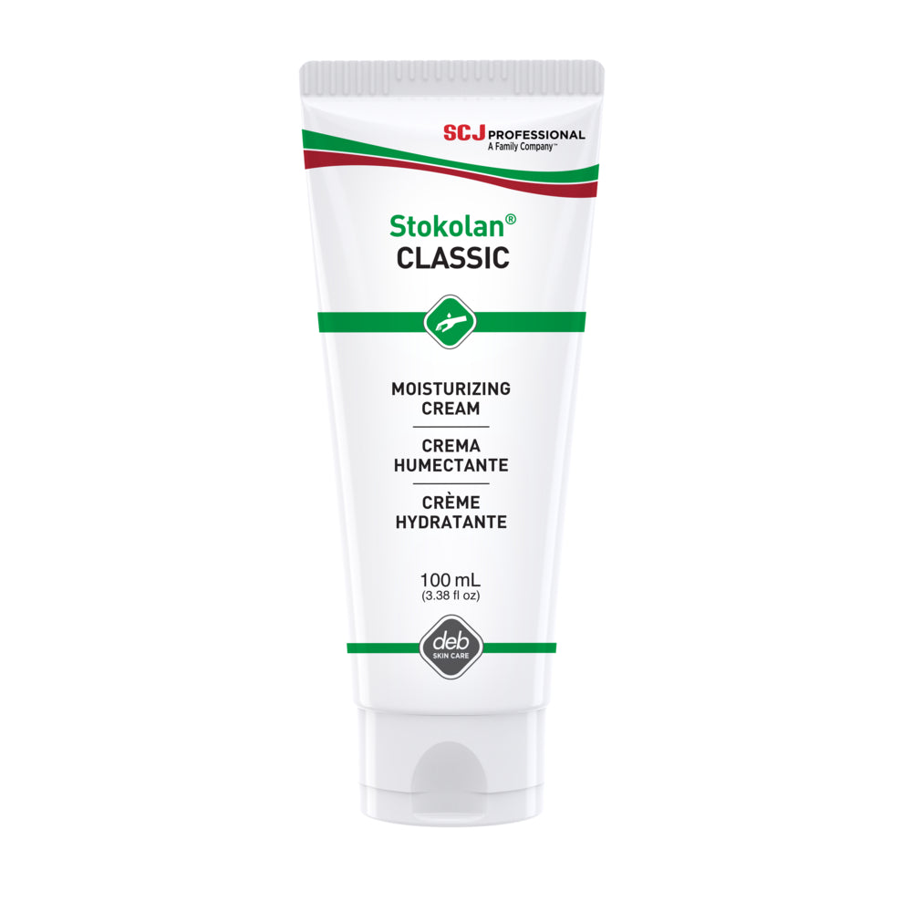 Crème hydratante classique SC Johnson Professional Stokolan - 100 ml - Paquet de 12