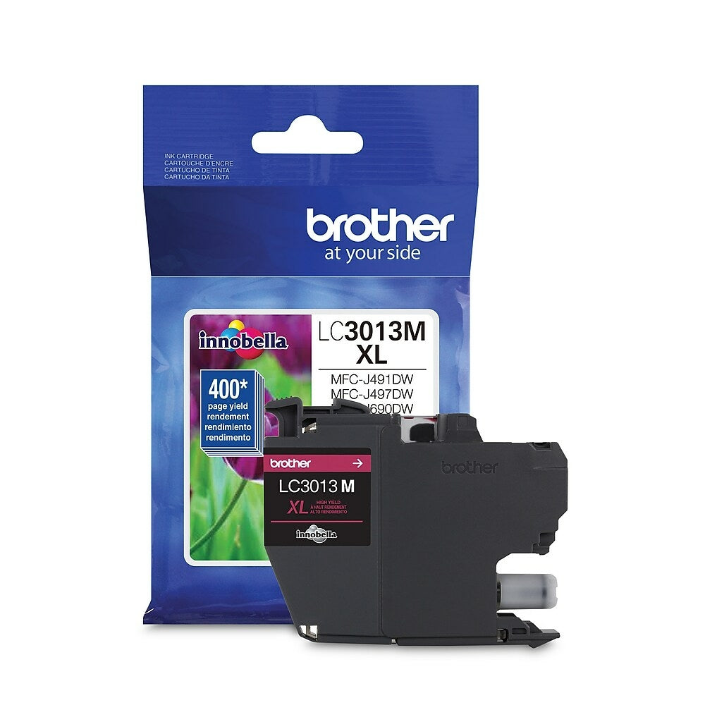 Cartouche d'encre magenta Brother LC3013MS, haut rendement