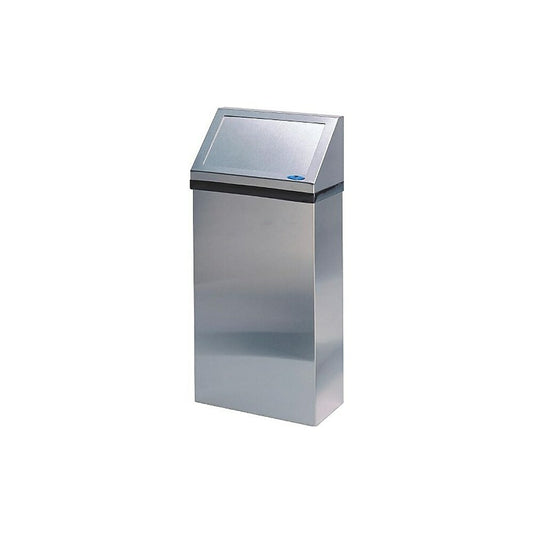 Frost Wall Mounted Waste Receptacle - 50-Litre - Stainless Steel