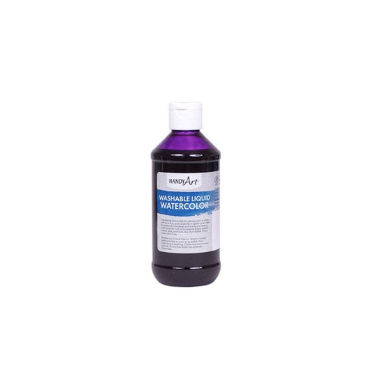 Handy Art Washable Liquid Watercolour, Purple, 236ml.