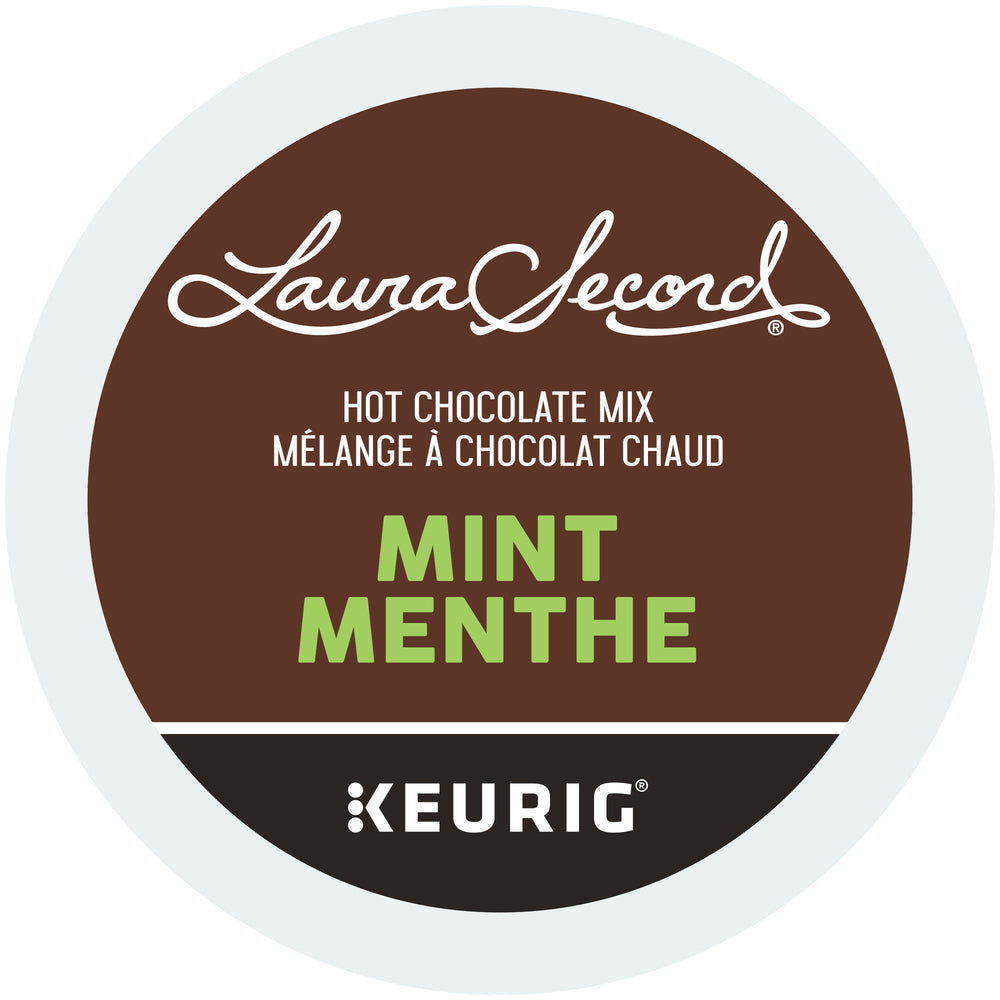Recharges K-Cup pour chocolat chaud à la menthe Laura Secord, paquet de 24