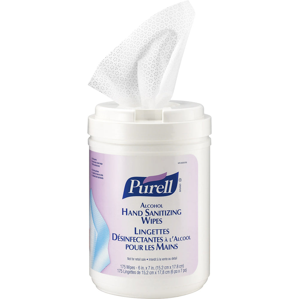 Lingettes désinfectantes pour les mains Purell - 175 lingettes