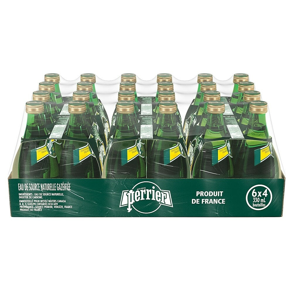 Eau pétillante Perrier - 330 ml - Lot de 24