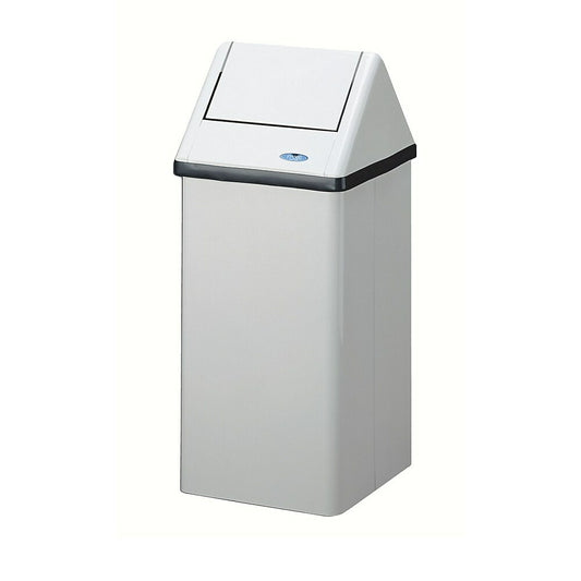 Frost Free Standing Waste Receptacle - 105-Litre - White