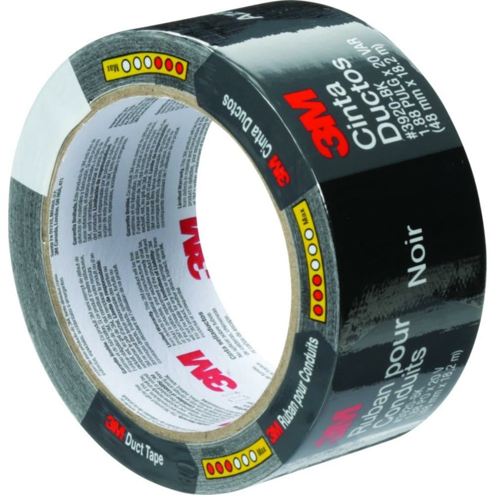 Ruban adhésif 3M Duck Tape 48 mm Noir