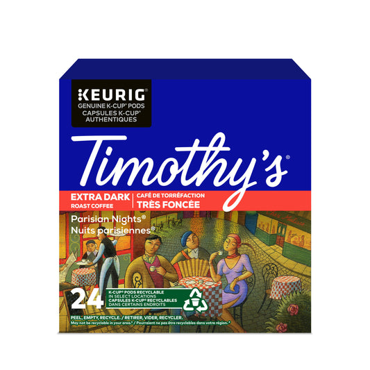 Timothy's Parisian Nights K-Cup Pods - 24 Pack
