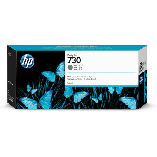 HP 730 Grey DesignJet Ink Cartridge (P2V72A)
