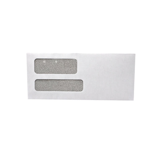 SupremeX Recycled Double Window Envelopes - #9 - Security Artline - White - 500 Pack