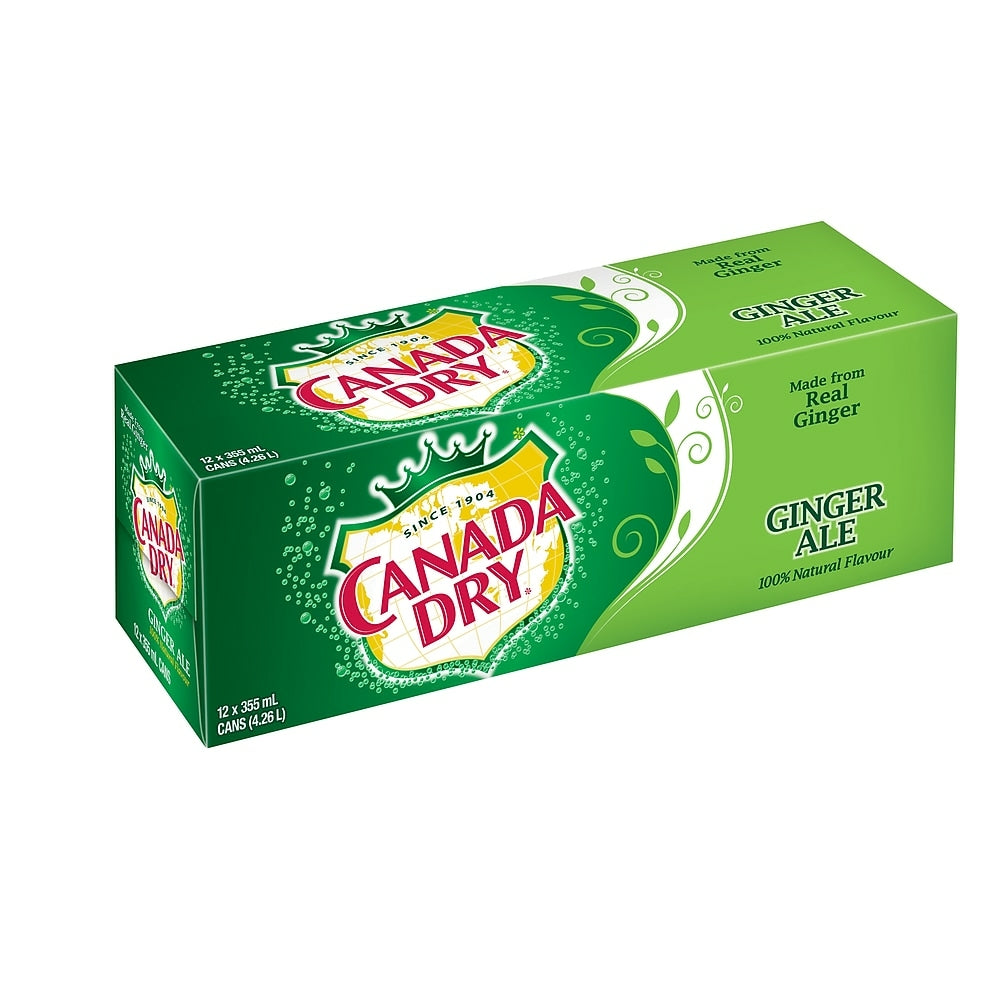 Canada Dry Gingerale - 355 ml - Paquet de 12