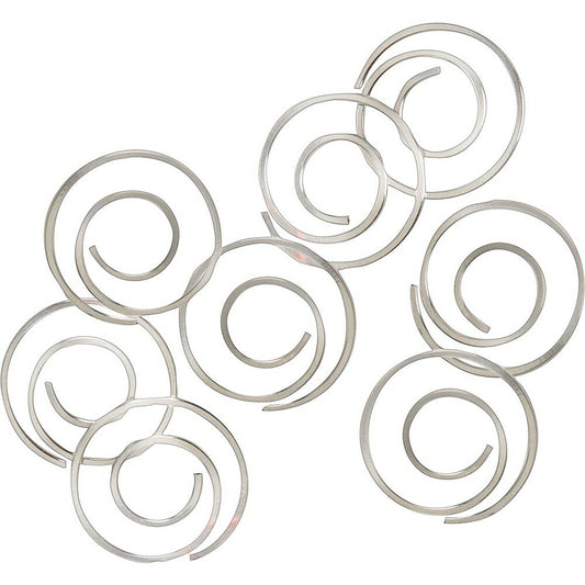 Trombones spirales Staples - Argent - Paquet de 50