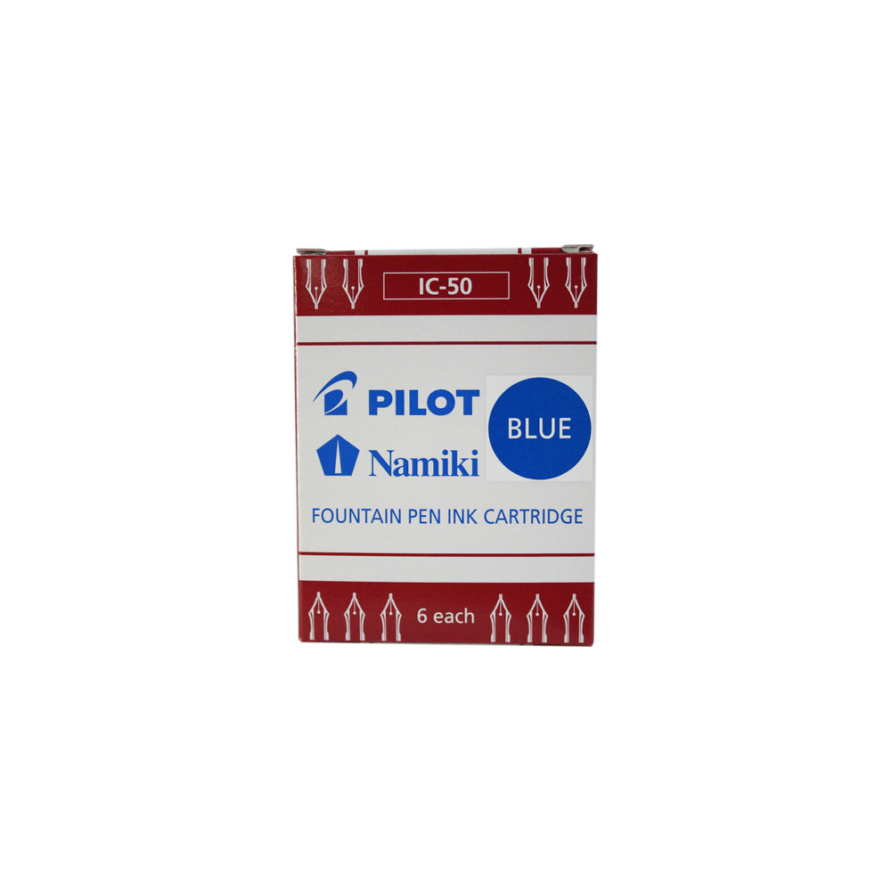 Cartouches de recharge Pilot pour stylo plume MR1 – Bleu – Lot de 6