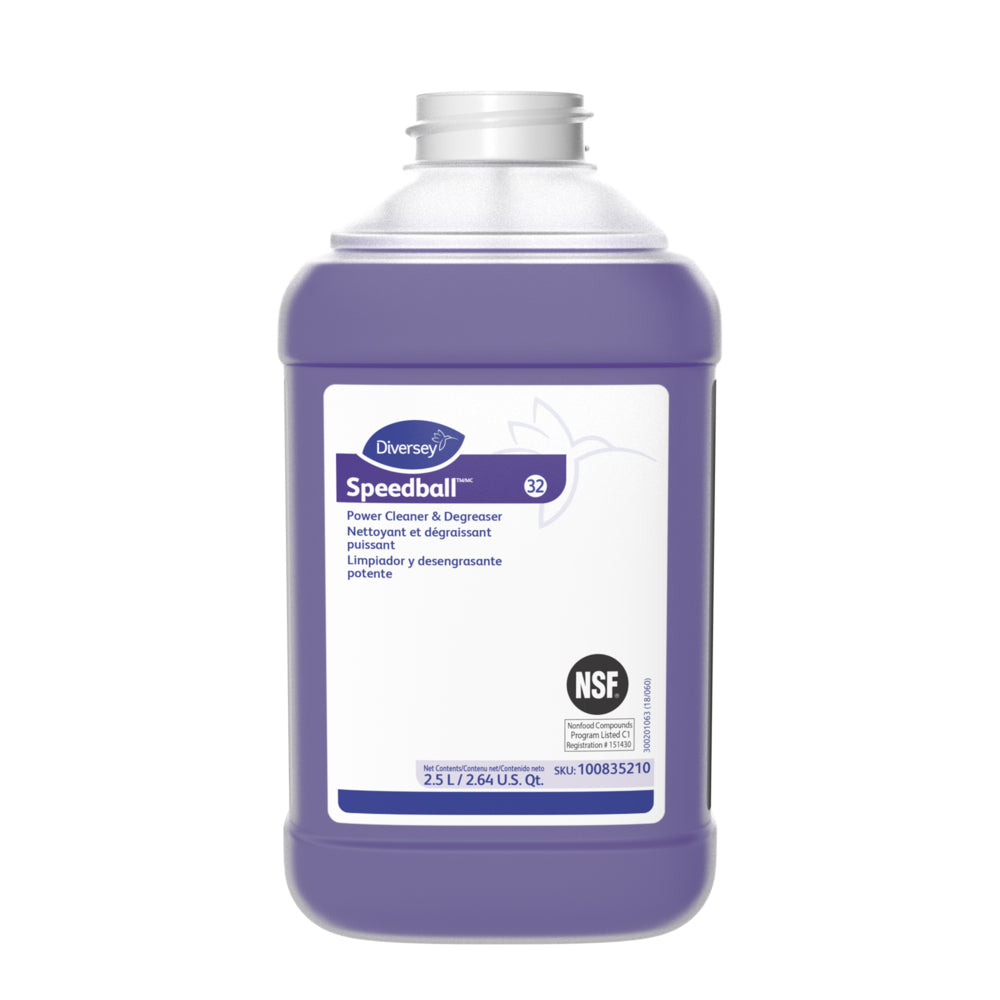 Nettoyant concentré puissant Diversey Speedball 2000 - 2,5 L - Lot de 2