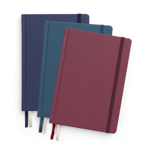 TRU RED Medium Hard Cover Ruled Journal - Assorted Colours