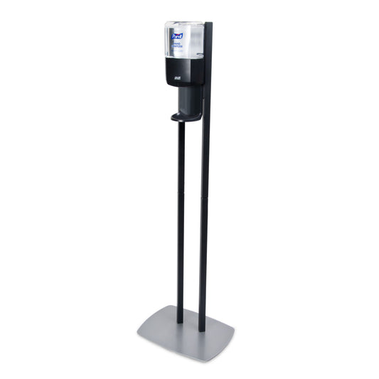 Purell ES8 Dispenser Floor Stand with Automatic Dispenser - Graphite (Proprietary)