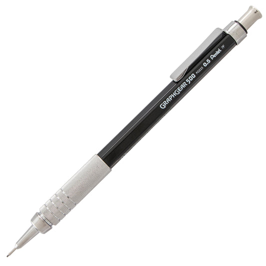 Pentel GraphGear 500 Mechanical Pencil - 0.5mm - Black Barrel