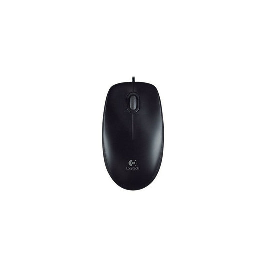 DNPLogitech B100 Optical USB Mouse, Black