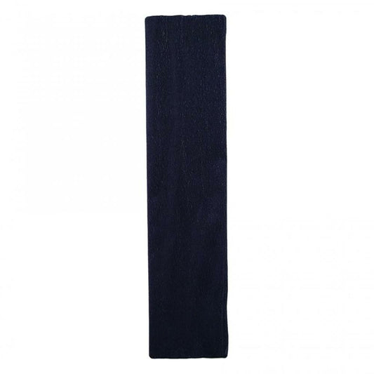 Dennecrepe Crepe Paper, 20"x7.5", Black, 12 Folds/Pack
