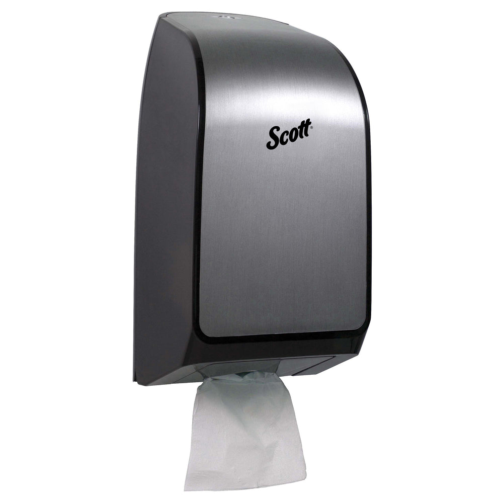 Scott Control Hygienic Bathroom Tissue Dispenser (39729) - Faux Stainless Steel