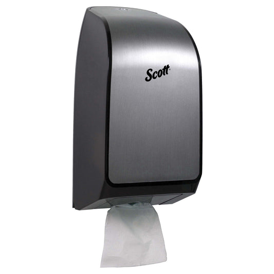 Scott Control Hygienic Bathroom Tissue Dispenser (39729) - Faux Stainless Steel