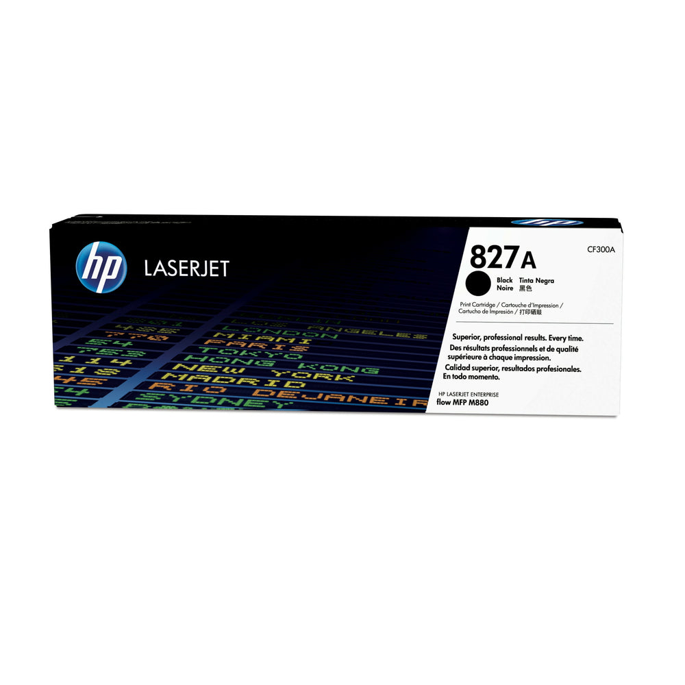HP 827A Black Original LaserJet Toner Cartridge (CF300A)