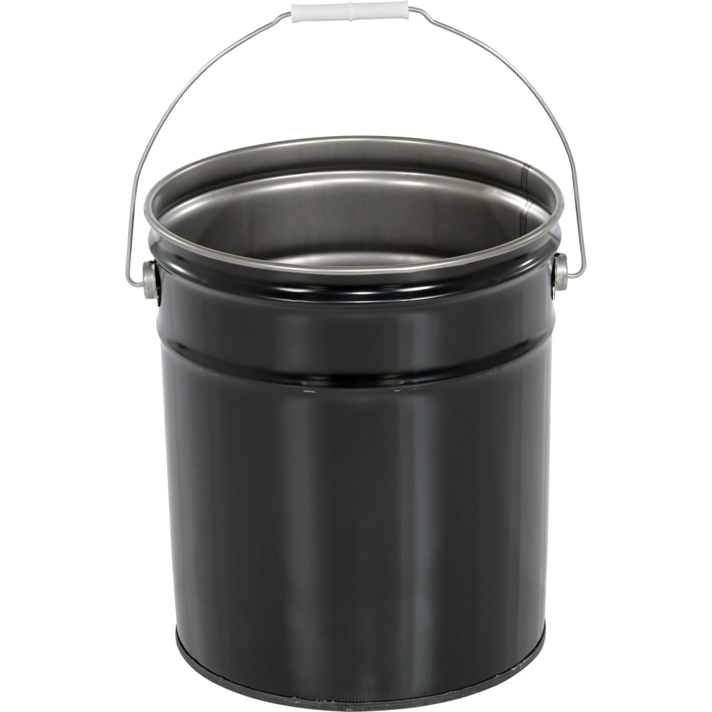 Vestil Steel Pail - 5 Gallon - Black (Proprietary)