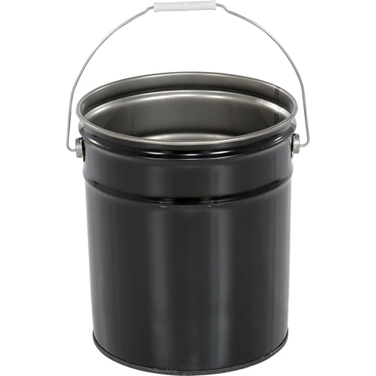 Vestil Steel Pail - 5 Gallon - Black (Proprietary)