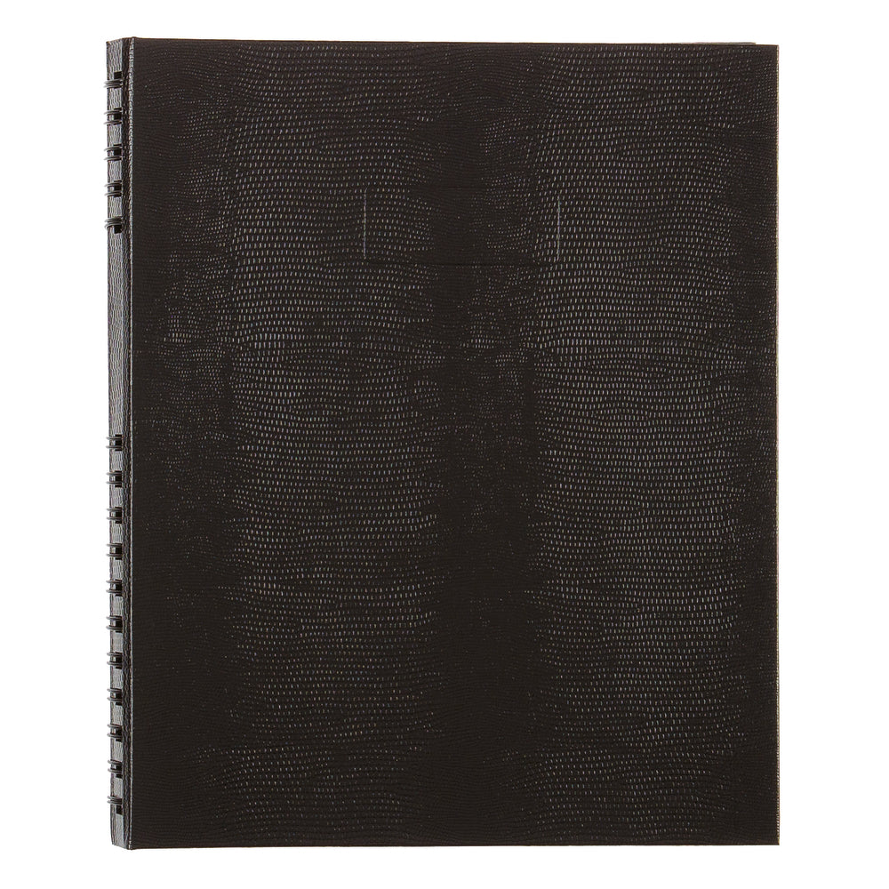 Cahier ligné Blueline NotePro - 10-3/4" x 8-1/2" - Noir - 200 pages (100 feuilles)