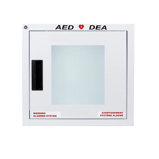 Armoire murale pour DAE Cardio Choc Cubix avec alarme