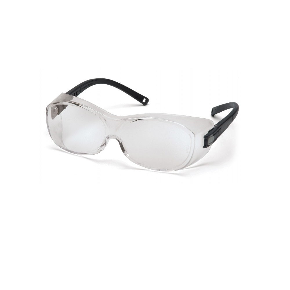 Lunettes de sécurité Pyramex avec verres transparents et branches noires