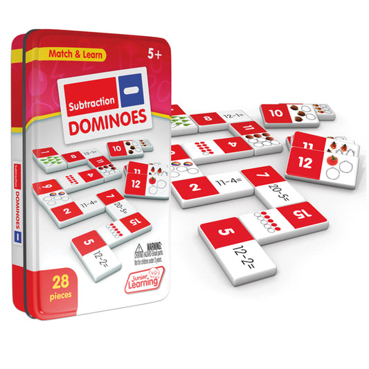 Junior Learning Subtraction Dominoes