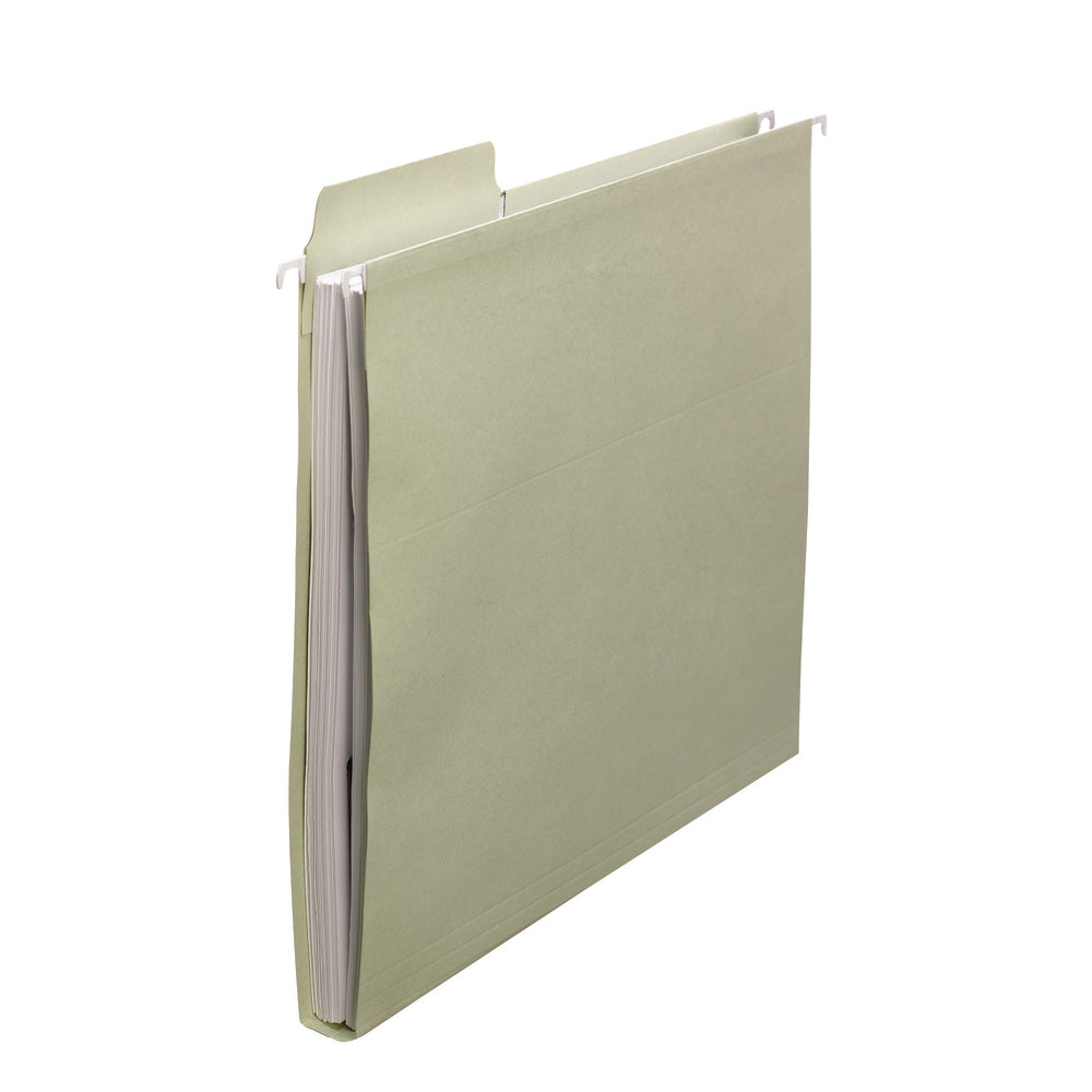 Chemises à fermeture suspendue Smead FasTab - Format lettre - Onglet 1/3 - 11 pt - Paquet de 18