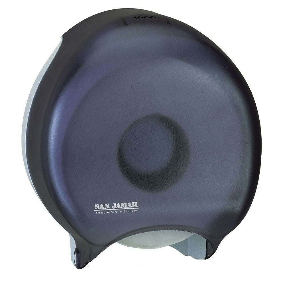 San Jamar Jumbo Roll Bath Tissue Dispenser - Single Roll - Black