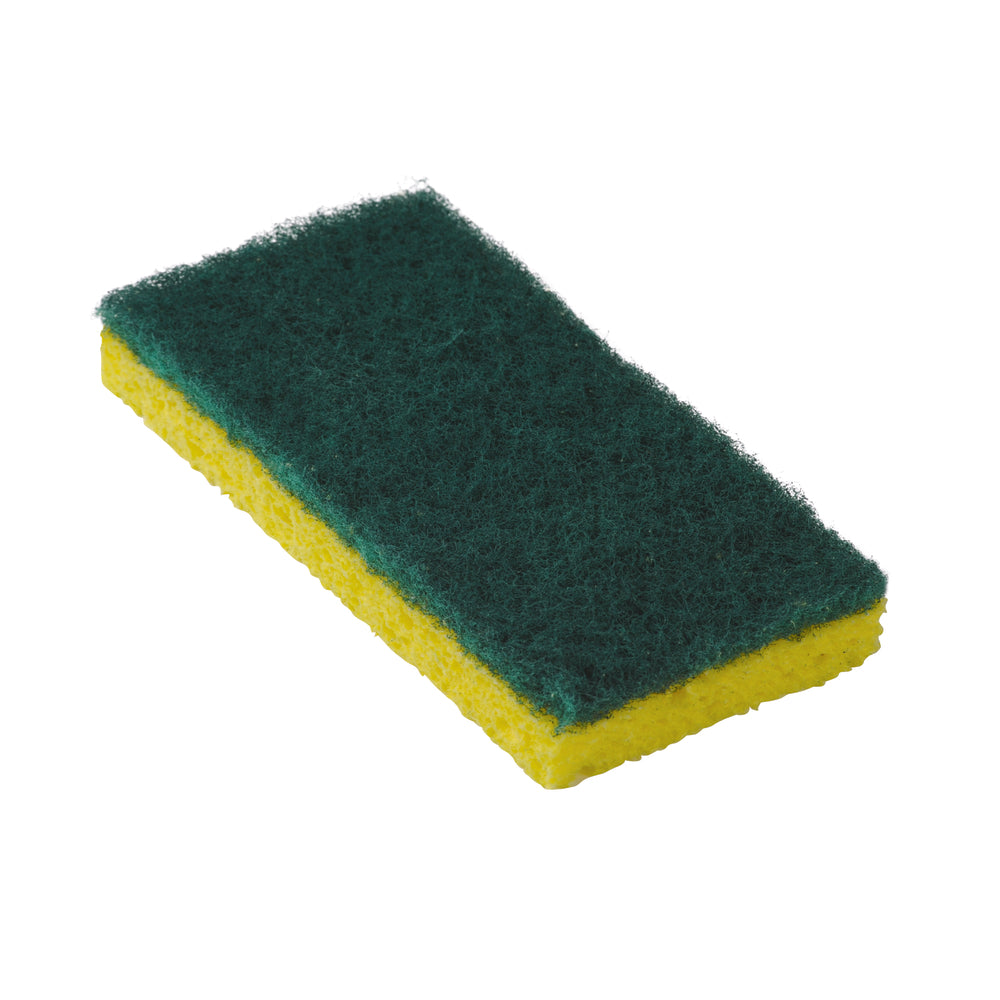 Éponge à récurer Americo - Vert/Jaune - Paquet de 40