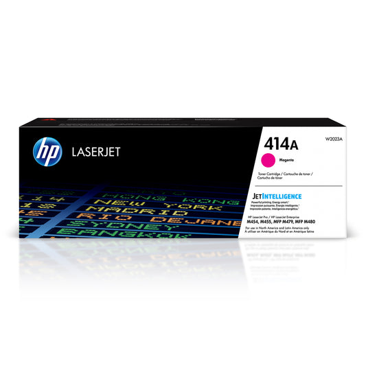 HP 414A (W2023A) Magenta Original LaserJet Toner Cartridge