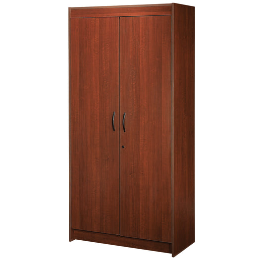 Heartwood Star 72" H Storage Cabinet - Cayenne Cherry