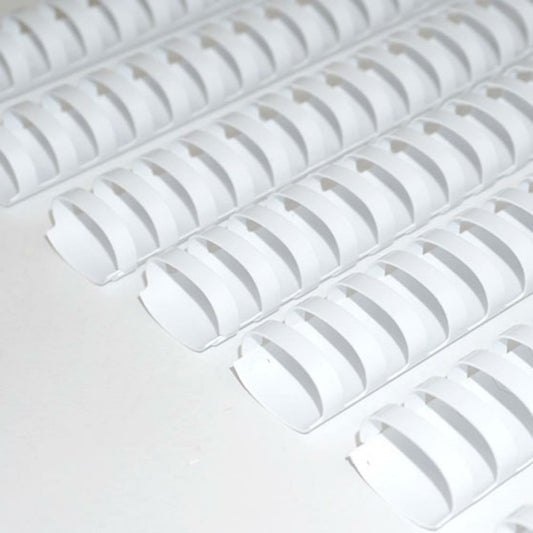 HOP Binding Combs - 2" - White - 40 Pack
