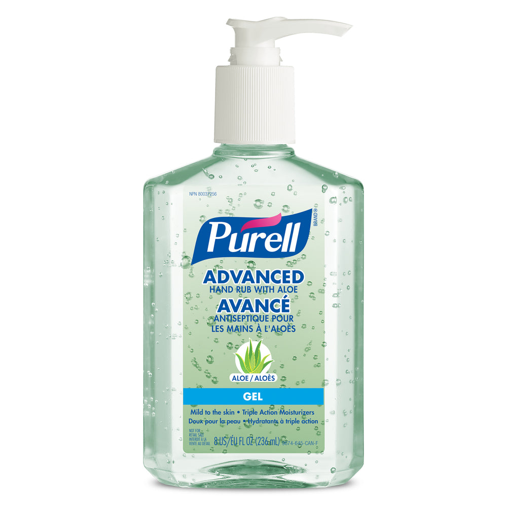 Désinfectant pour les mains Purell à l'aloès - 236 ml