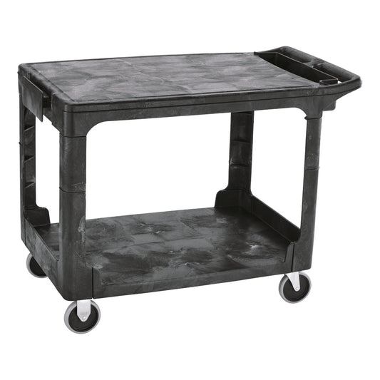 Rubbermaid Heavy Duty Utility Cart - Flat Shelf - 500lb - Black