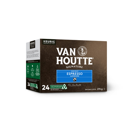 Van Houtte Espresso Superiore Dark Roast K-Cup - 24 Pack