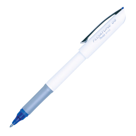 Pentel Floatune Rollerball Pen - 0.8mm - Blue Ink - 12 Pack