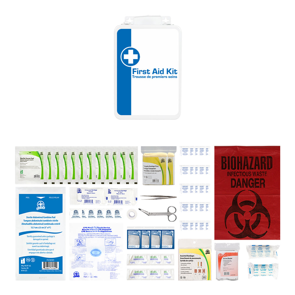 Wasip Type 2 Small Basic M16 First Aid Metal Kit