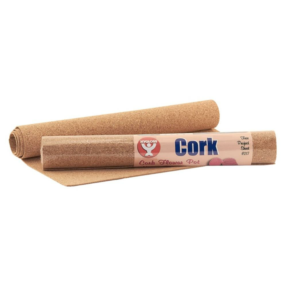 Hygloss Cork Sheets - 12" x 24" x 1/16" Roll