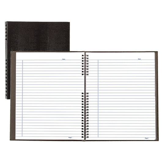 Carnet de notes à couverture rigide Blueline Notepro, noir, 10-3/4" x 8-1/2", 150 pages