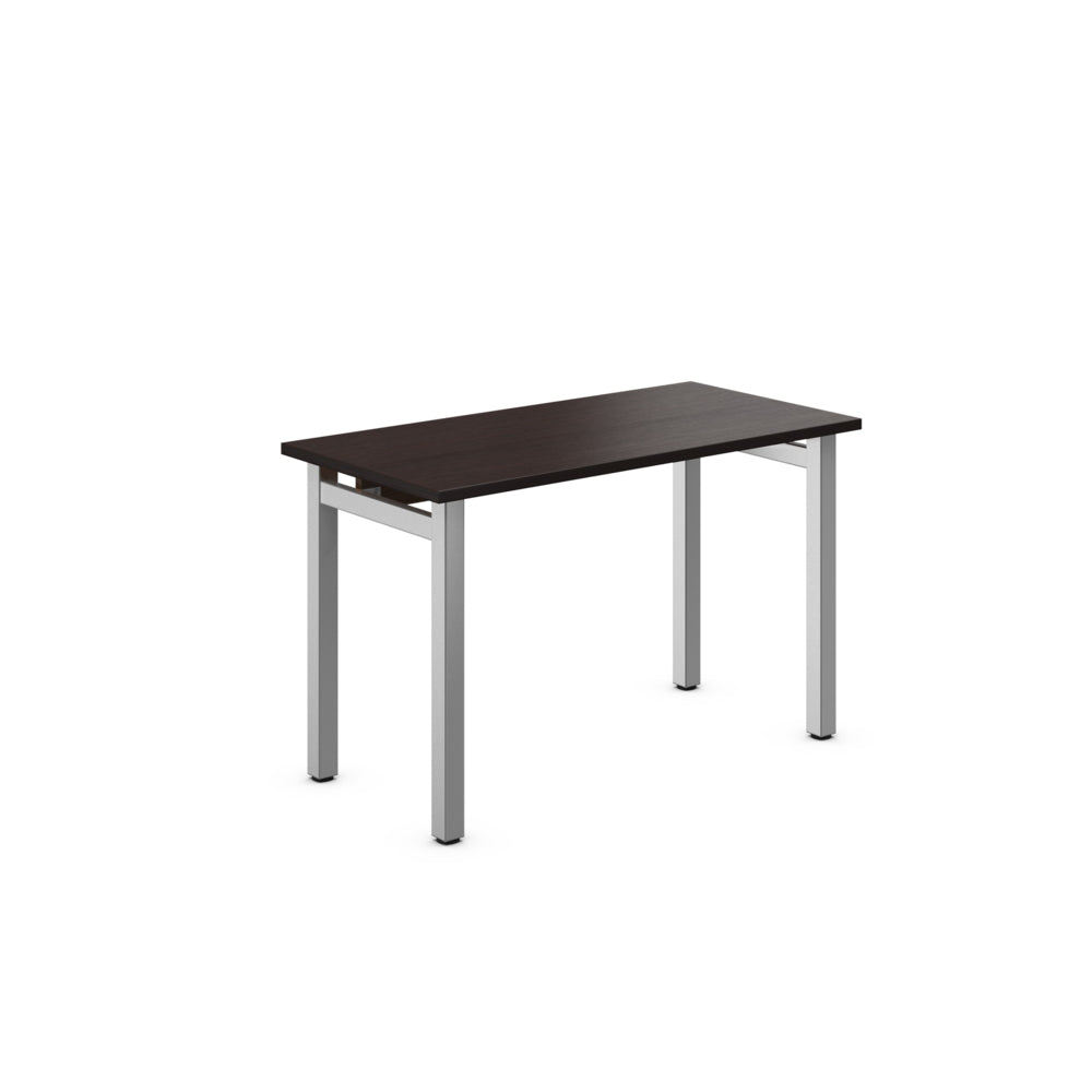 Offices to Go Newland Table Desk - 48" x 24" - Dark Brown