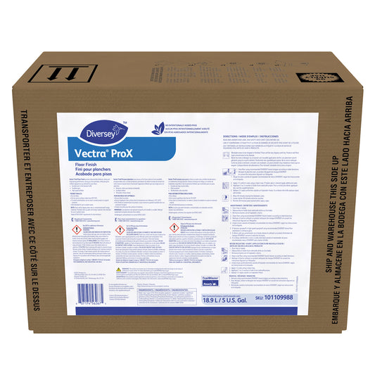 Diversey Vectra ProX Floor Finish - 18.9 L
