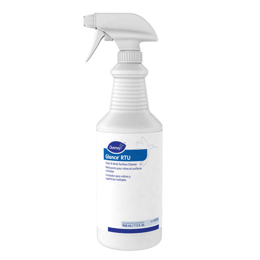 Diversey Glance Glass and Multi-Surface Cleaner - 946 mL - 12 Pack